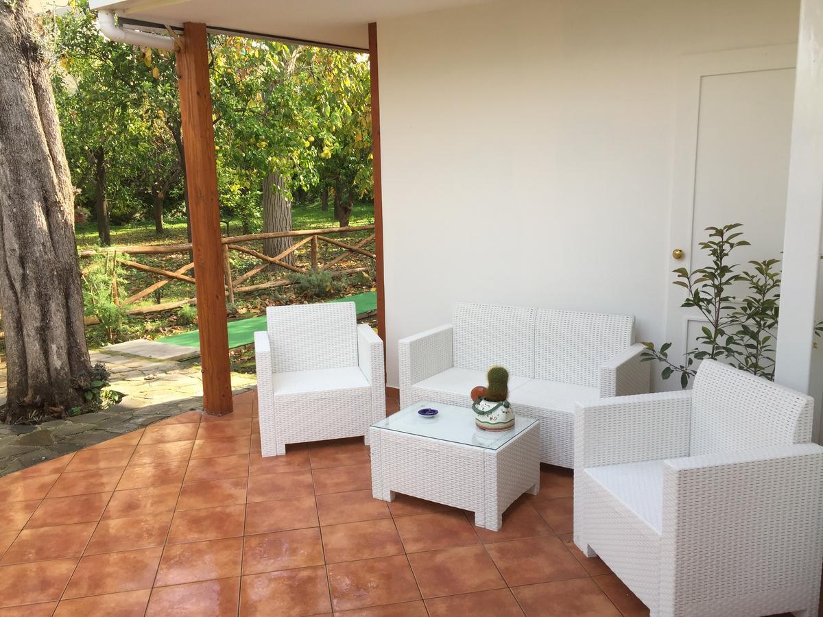 Chalet Paradiso Península Sorrentina Exterior foto